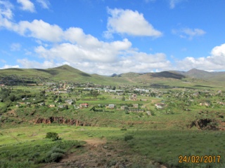 Katse, district de Bokong, Lesotho