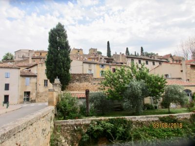 La Provence sous la pluie Sisteron, Alpes-de-Haute-Provence