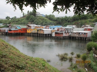 Castro, sur l&rsquo;île de Chiloé, Patagonie, Chili