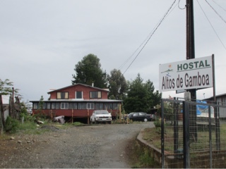 Direction Quellon sur l&rsquo;île de Chiloé, Patagonie, Chili