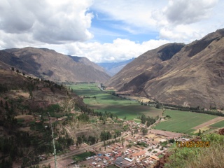 Les ruines de Pisac, Pérou