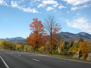 Traversant le parc des Adirondacks