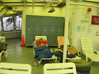 Sur le traversier, Alaska – Colombie-Britanique