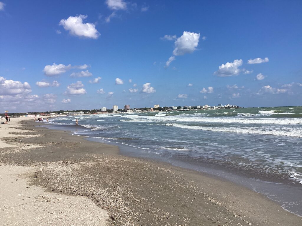 Mangalia, au bord de la mer Noir.