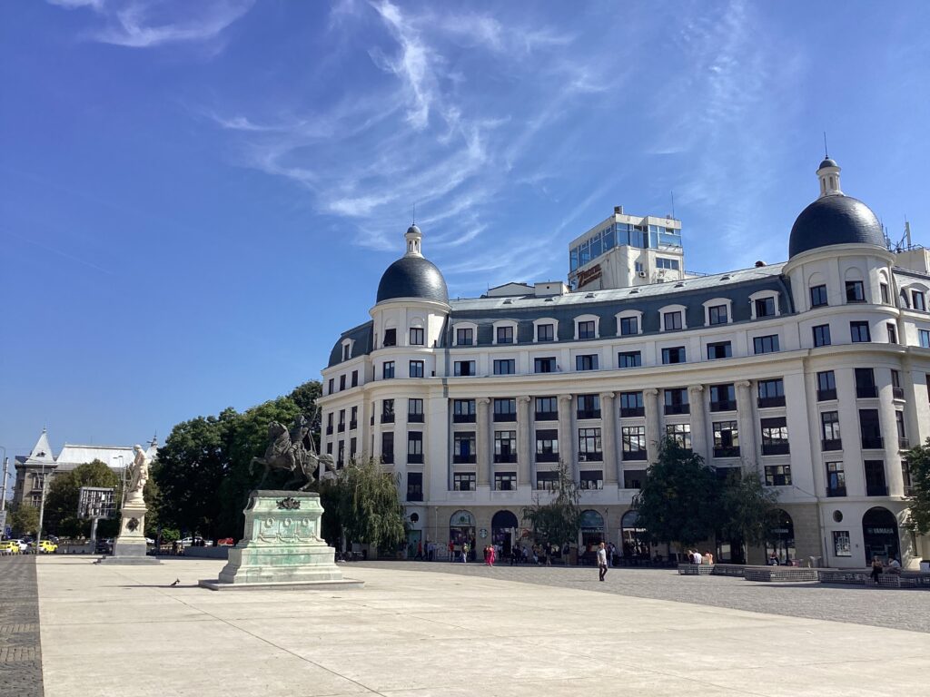 Bucarest, capitale de la Roumanie 
