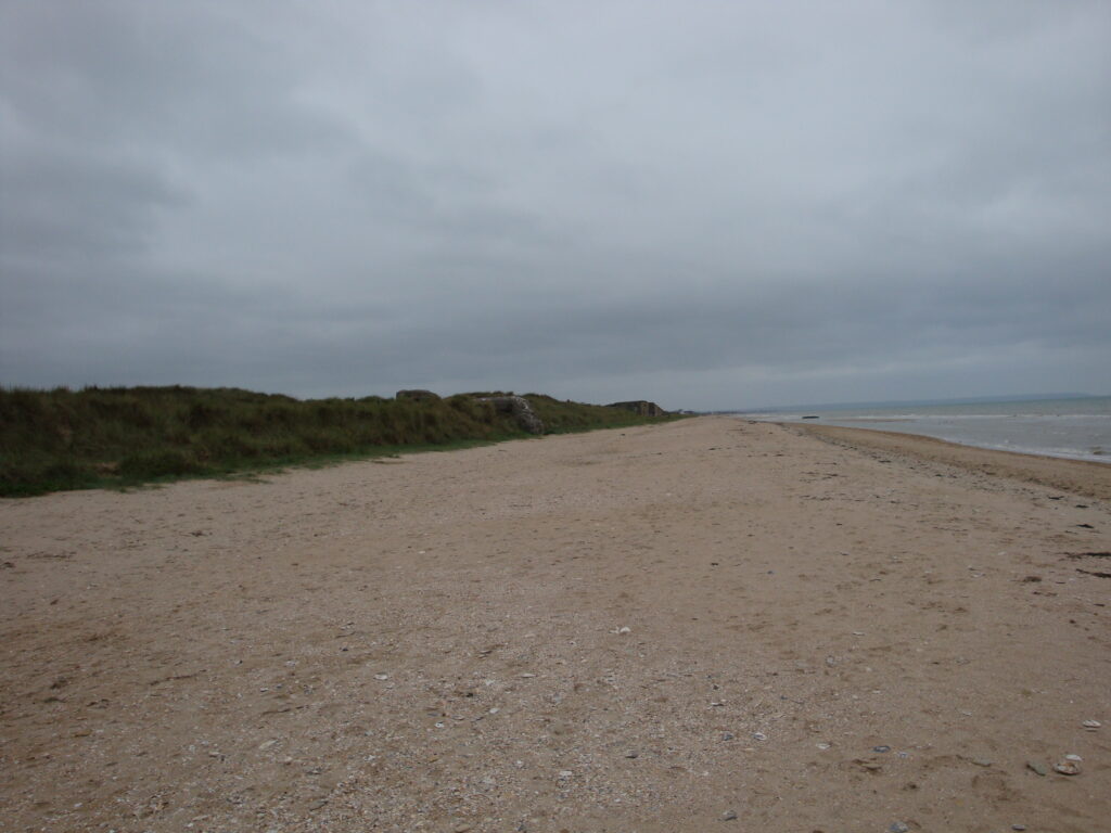 Les plages de la Normandie.