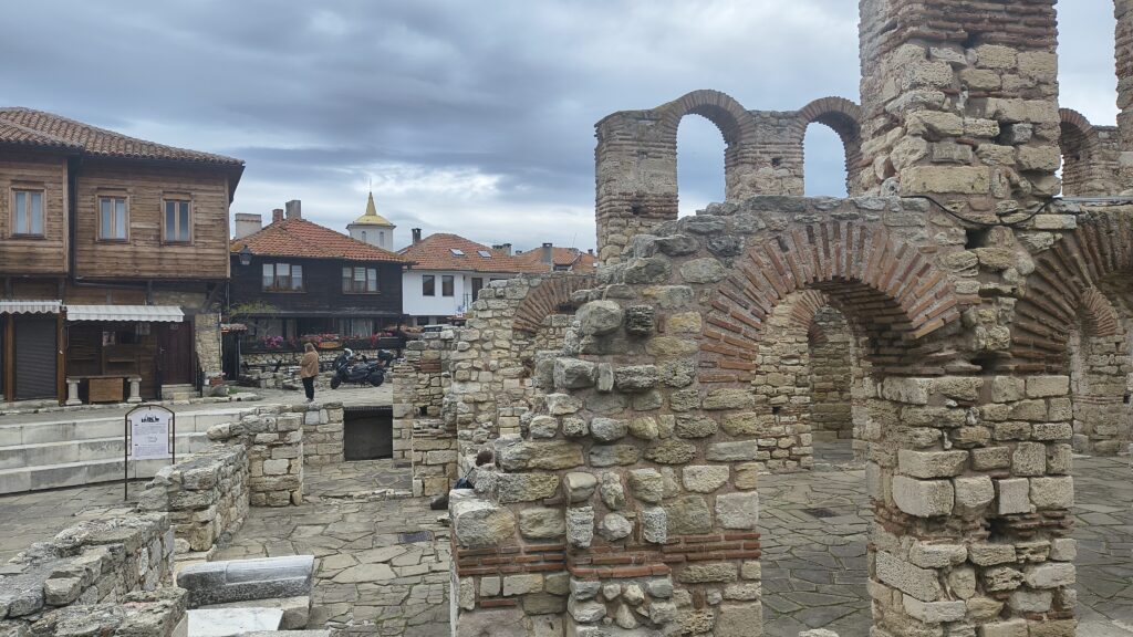 Nessebar (la vieille ville) au bord de la mer Noire, Bulgarie
